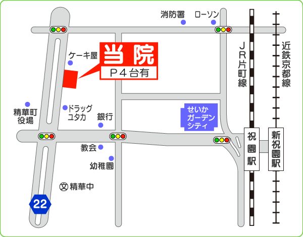 みやもとクリニック　アクセスマップ